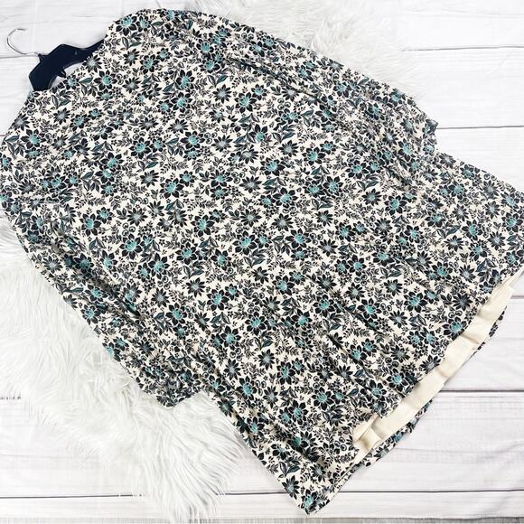 🆕 Torrid Women's Mini Gauze Floral Lace-Up V-neck Skater Dress Size 2X‎ - Picture 4 of 6